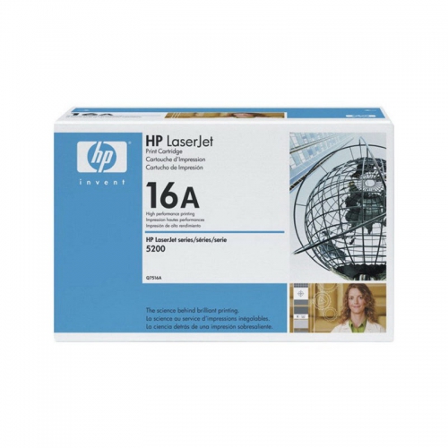 Оригинальный картридж HP Q7516A (черный) 12k