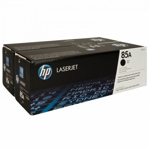 Оригинальный картридж HP CE285AF (черный)  Двойная упаковка 2*1,6k