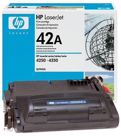 Оригинальный картридж HP Q5942A (черный)  10k (42A)
