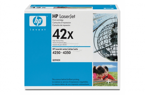 Оригинальный картридж HP Q5942X (черный)  20k