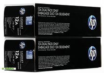 Оригинальный картридж HP Q2612AF (черный)  Двойная упаковка 2*2k
