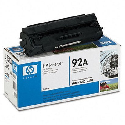 Оригинальный картридж HP C4092A (черный)  2.5k (92A)