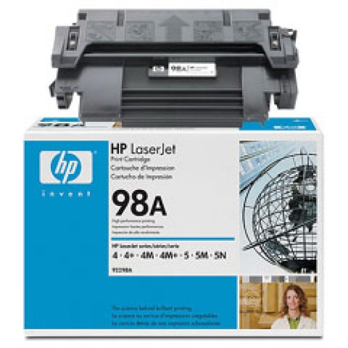 Оригинальный картридж HP 92298A (черный)  6.8k