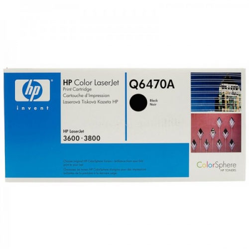 Оригинальный картридж HP CLJ Q6470A