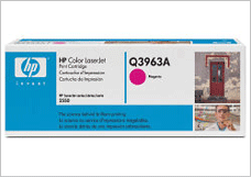 Оригинальный картридж HP Q3963A (пурпурный)
